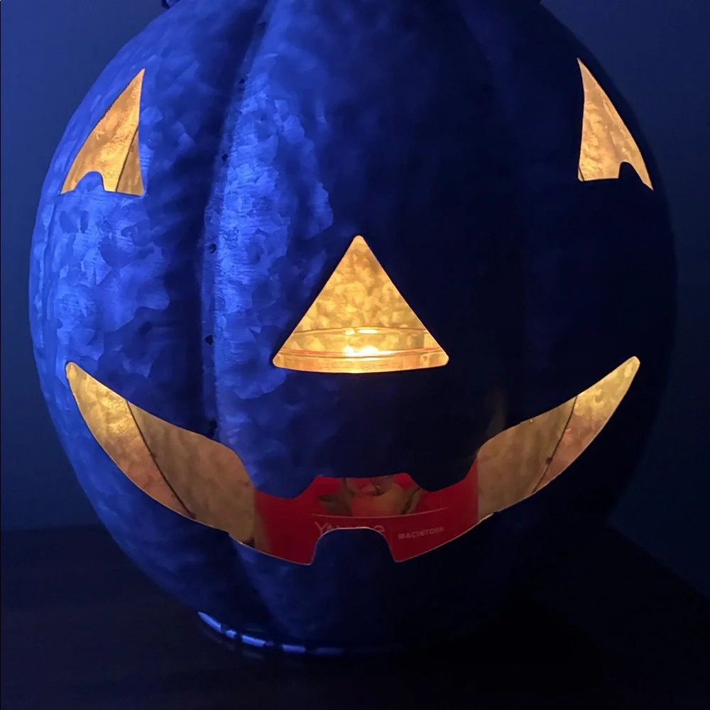 Ashland - Galvanize Jack-O-Lantern Luminaria - Picture 3 of 11
